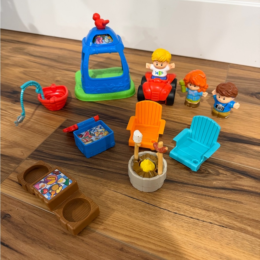Little people camping set